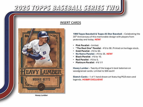 2025 Topps Series 2 Baseball Hobby