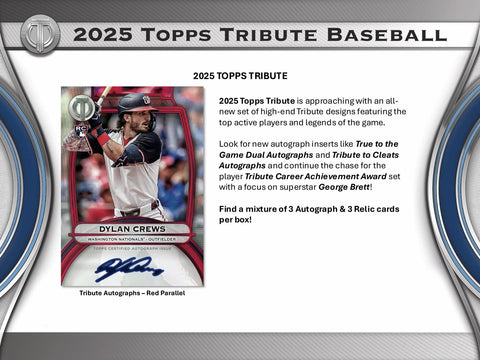 2025 Topps Tribute Baseball Hobby