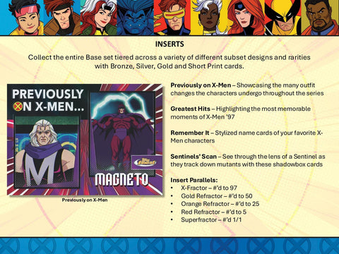2025 Topps Finest X-Men '97 Hobby Box