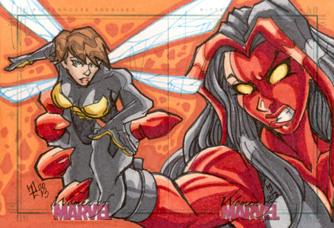 2025 Hit Parade Marvel Sketch Card Series 8 Hobby - Premium Edition