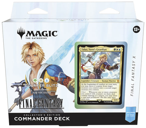 Magic the Gathering Final Fantasy Collector Commander 4-Deck Case