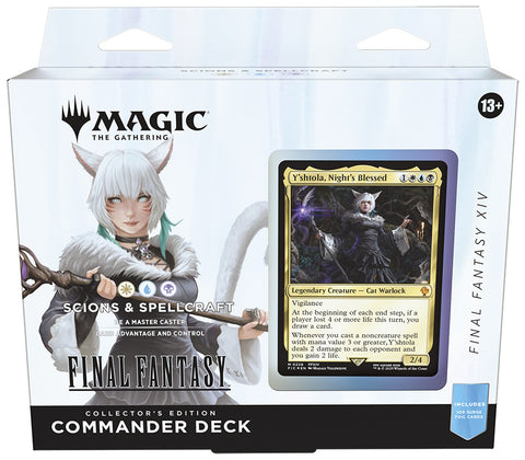 Magic the Gathering Final Fantasy Collector Commander 4-Deck Case