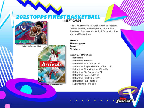 2024/25 Topps Finest Basketball Hobby