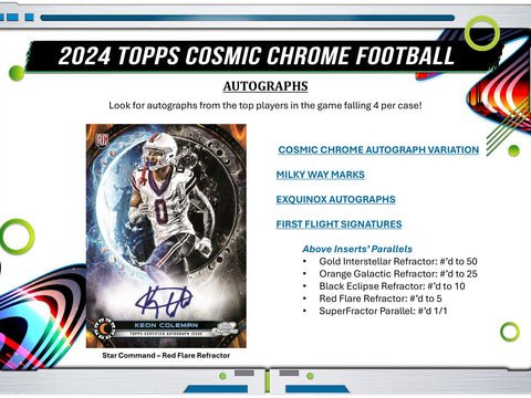 2024 Topps Cosmic Chrome Football Hobby