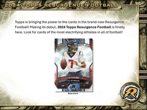 2024 Topps Resurgence Football 8-Pack Blaster