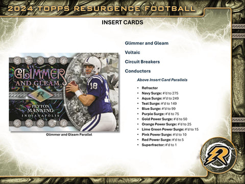 2024 Topps Resurgence Football 8-Pack Blaster