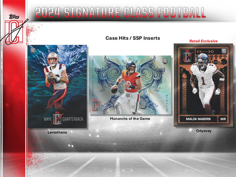 2024 Topps Signature Class Football Mega