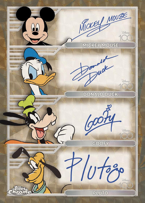 Disney 100 Chrome Hobby (Topps 2023)