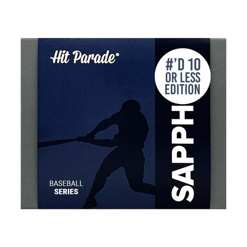 2024 Hit Parade Baseball Sapphire Edition Series 2 Hobby - 10 or Less