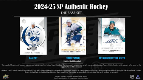 2024/25 Upper Deck SP Authentic Hockey Hobby