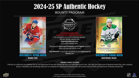 2024/25 Upper Deck SP Authentic Hockey Hobby