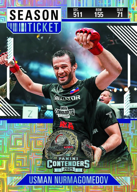2025 Panini Contenders Professional Fighters League PFL Hobby