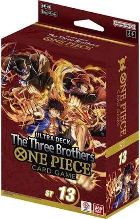 One Piece TCG The Three Brothers Starter 6-Deck Box