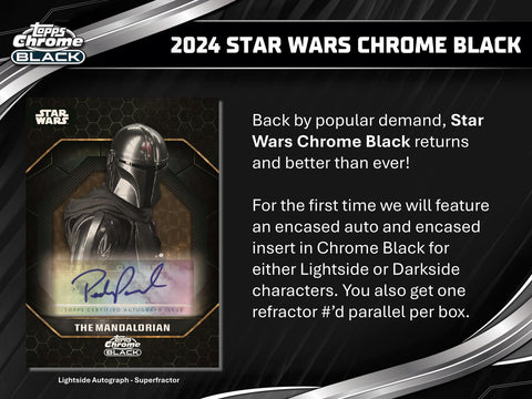 Star Wars Chrome Black Hobby (Topps 2024)