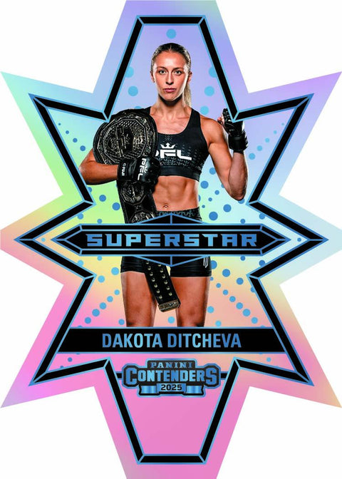 2025 Panini Contenders Professional Fighters League PFL Hobby