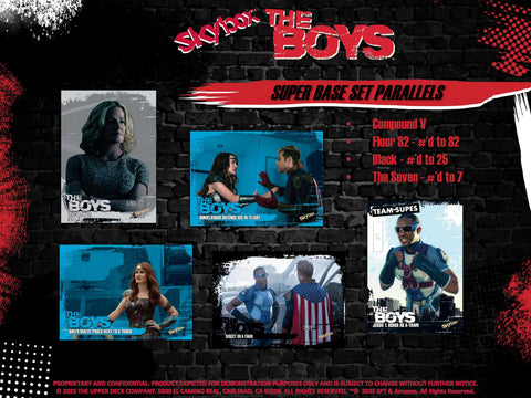 The Boys Season 1 & 2 Hobby (Upper Deck 2025)