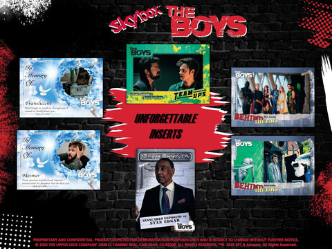 The Boys Season 1 & 2 Hobby (Upper Deck 2025)