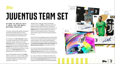 2024/25 Topps Juventus Soccer Team Set