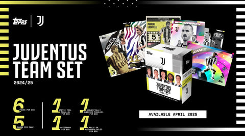 2024/25 Topps Juventus Soccer Team Set
