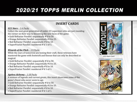 2020/21 Topps Merlin Chrome Soccer Hobby