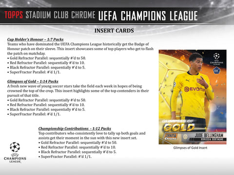 2020/21 Topps UEFA Stadium Club Chrome Soccer Hobby