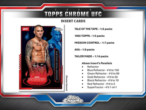 2025 Topps Chrome UFC Hobby