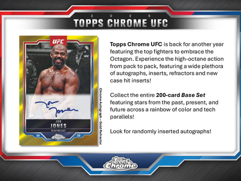 2025 Topps Chrome UFC 6-Pack Blaster