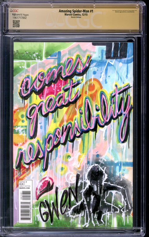 2025 Hit Parade Graded Comic The Webbed Universe Series 2 Hobby