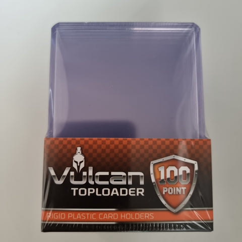 Vulcan Shield 3x4 Toploader 100pt (25 Count Pack)