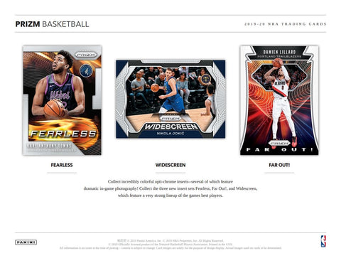 2019/20 Panini Prizm Basketball Hobby