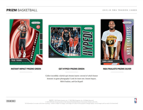 2019/20 Panini Prizm Basketball 24-Pack Retail