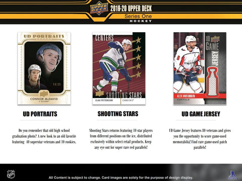 2019/20 Upper Deck Series 1 Hockey 24-Pack