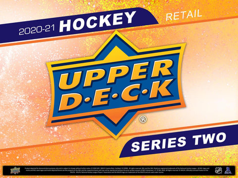 2020/21 Upper Deck Series 2 Hockey 24-Pack