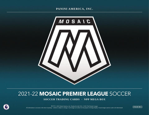 2021/22 Panini Mosaic EPL Premier League Soccer Mega