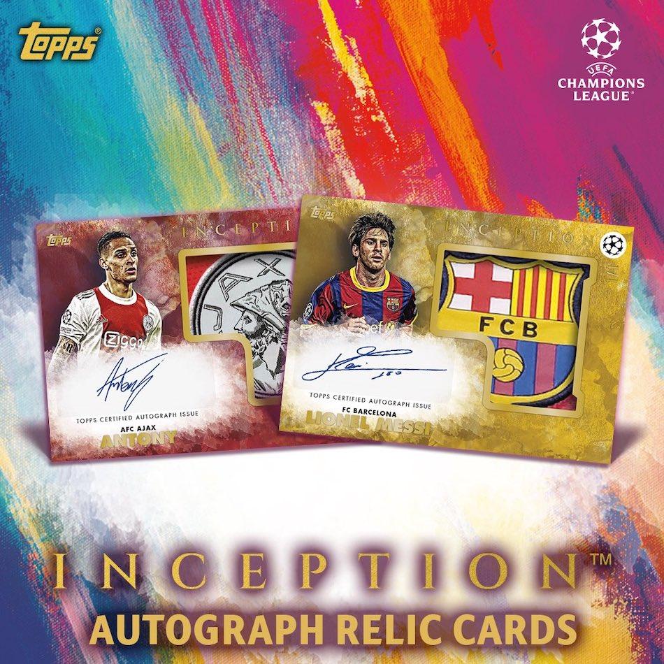 2021/22 Topps Inception UEFA Club Competitions Soccer Hobby – Dave