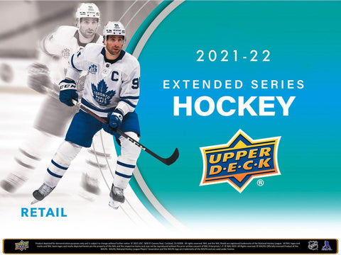 2021/22 Upper Deck Extended Series Hockey 6-Pack Blaster