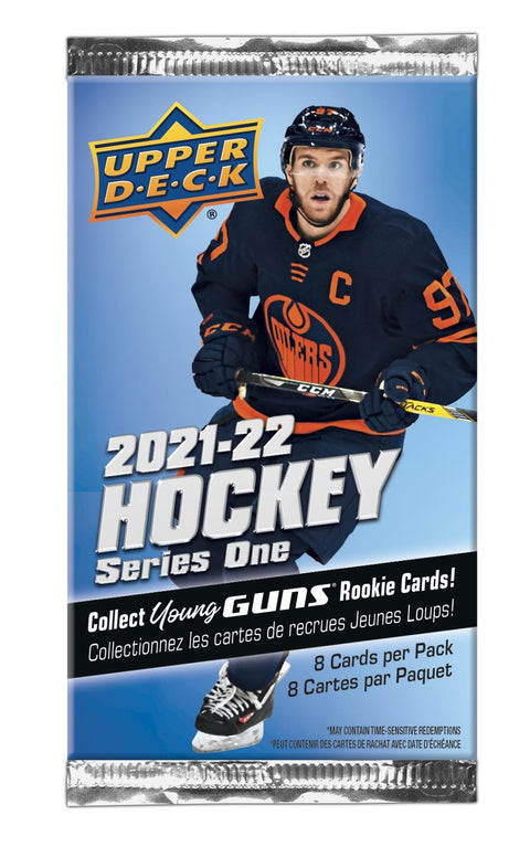 2021/22 Upper Deck Series 1 Hockey Retail 24-Pack