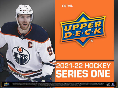 2021/22 Upper Deck Series 1 Hockey Retail 24-Pack