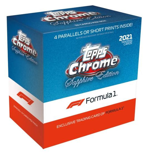 2021 Topps Chrome F1 Formula 1 Sapphire Edition Racing Hobby