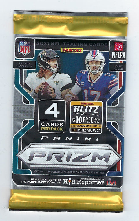 2021 Panini Prizm Football Retail 24-Pack (Black & White Prizms!)