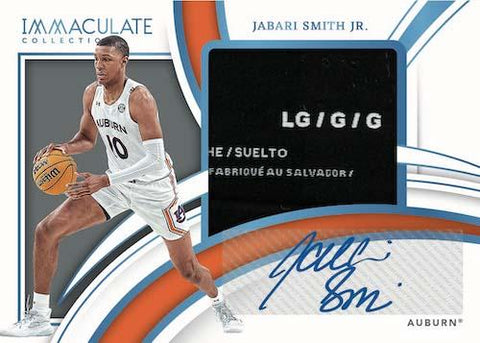2022/23 Panini Immaculate Collegiate Basketball Hobby