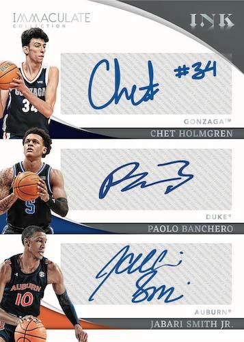 2022/23 Panini Immaculate Collegiate Basketball Hobby