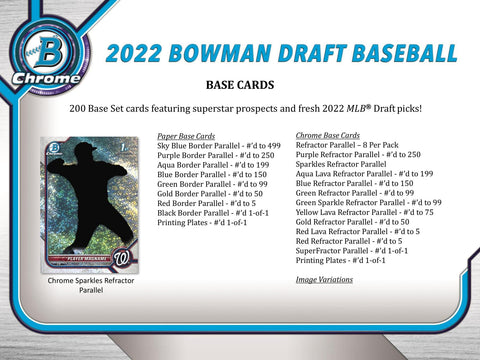 2022 Bowman Draft Baseball Super Jumbo