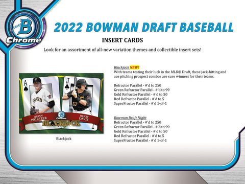 2022 Bowman Draft Baseball Super Jumbo
