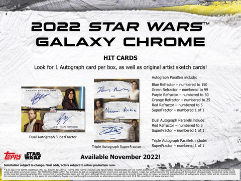 Star Wars Galaxy Chrome (Topps 2022)