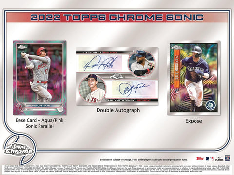 2022 Topps Chrome Sonic Baseball Hobby Lite