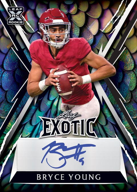 2023 Leaf Exotic Football Hobby