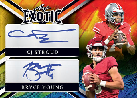 2023 Leaf Exotic Football Hobby