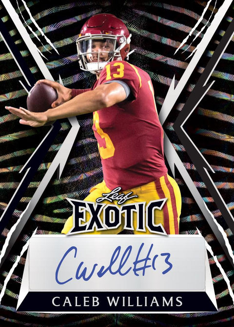 2023 Leaf Exotic Football Hobby