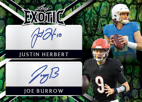 2023 Leaf Exotic Football Hobby